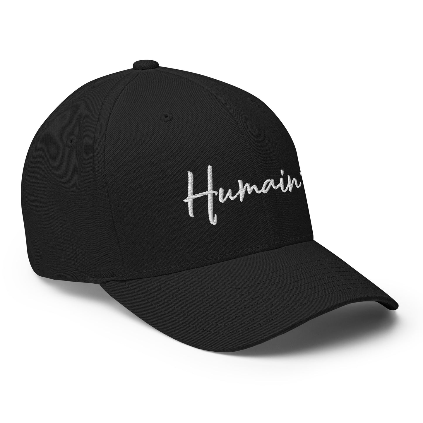 Humain + - Casquette (Logo blanc)
