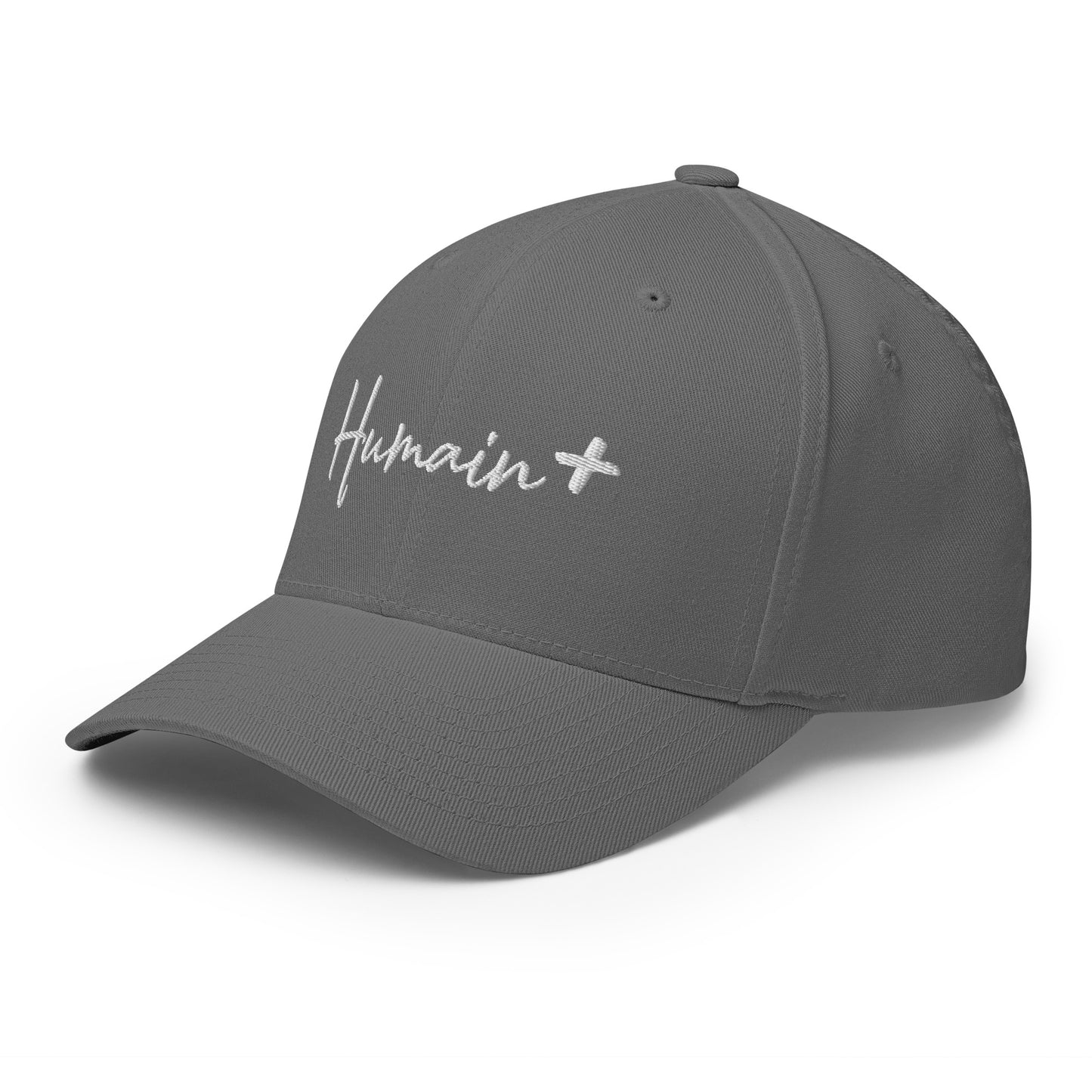 Humain + - Casquette (Logo blanc)