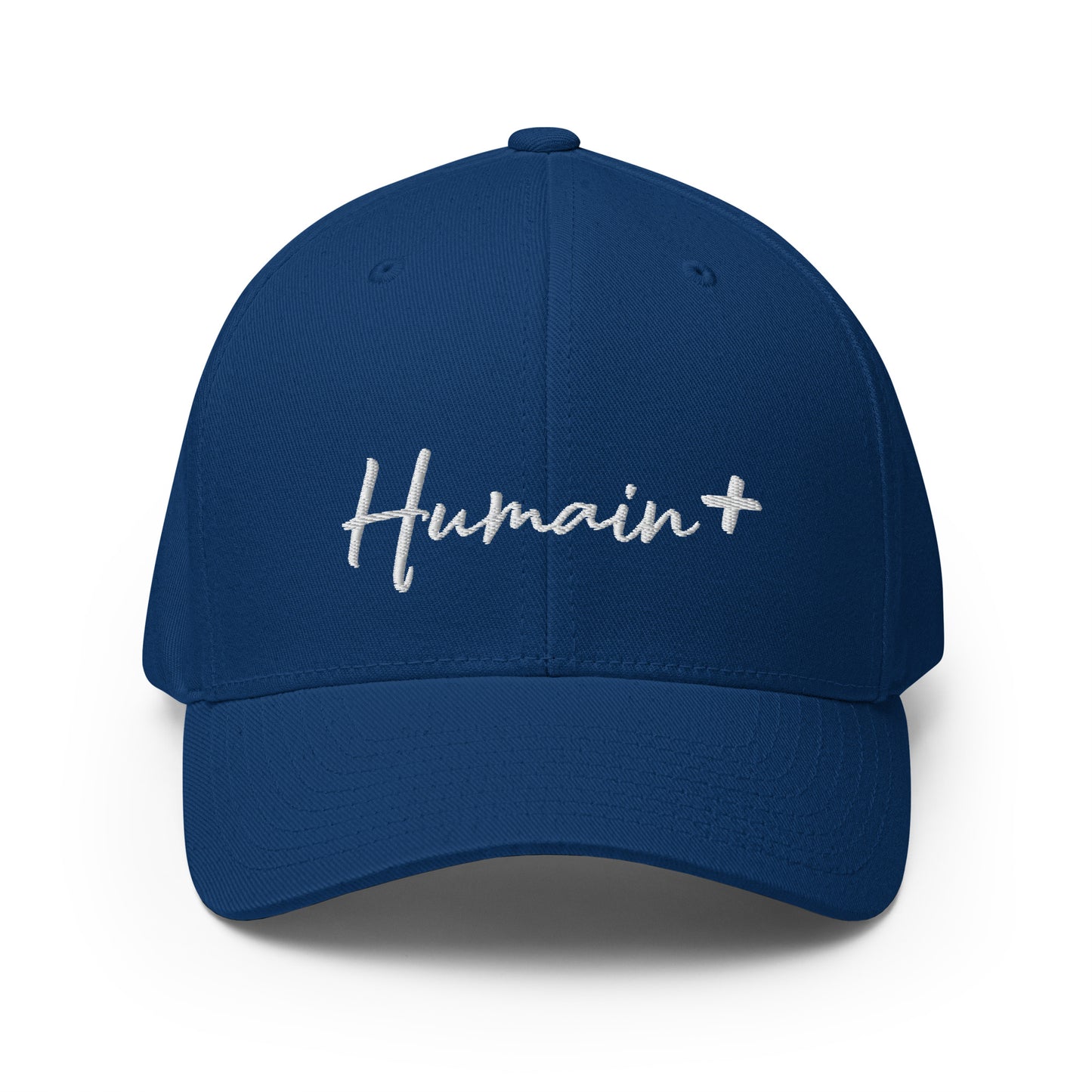 Humain + - Casquette (Logo blanc)