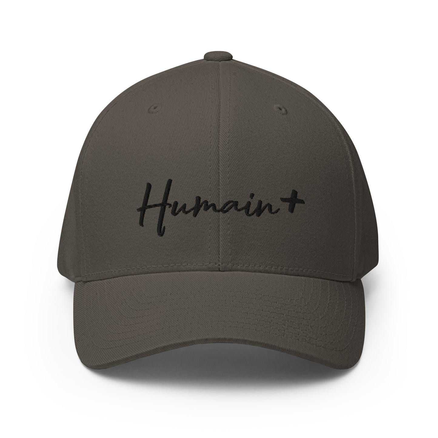 Humain + - Casquette (Logo noir)