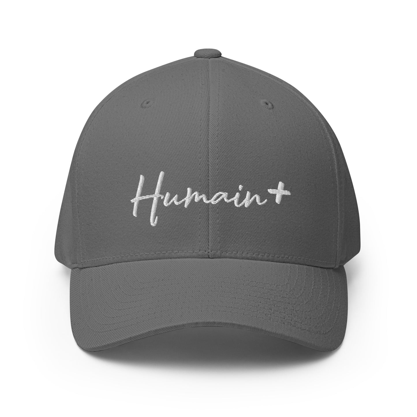 Humain + - Casquette (Logo blanc)