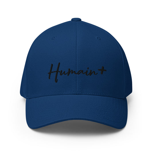 Humain + - Casquette (Logo noir)