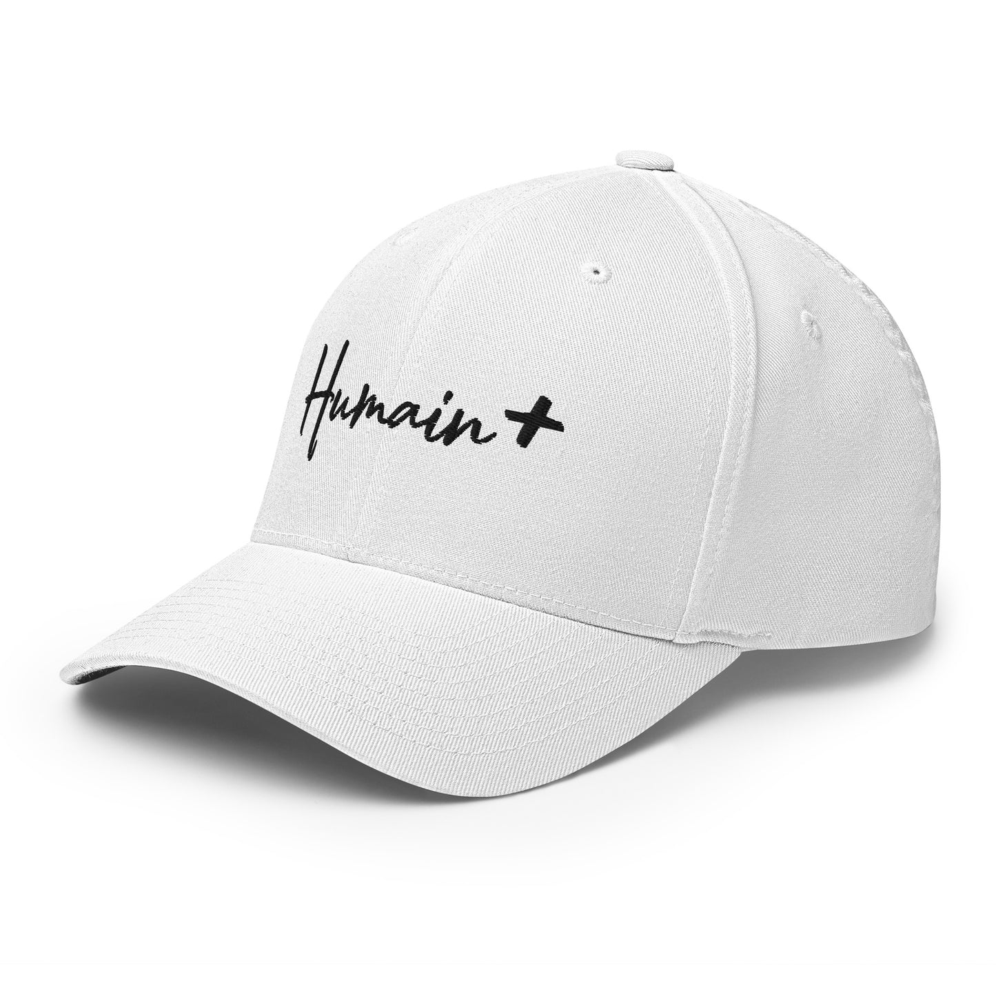 Humain + - Casquette (Logo noir)