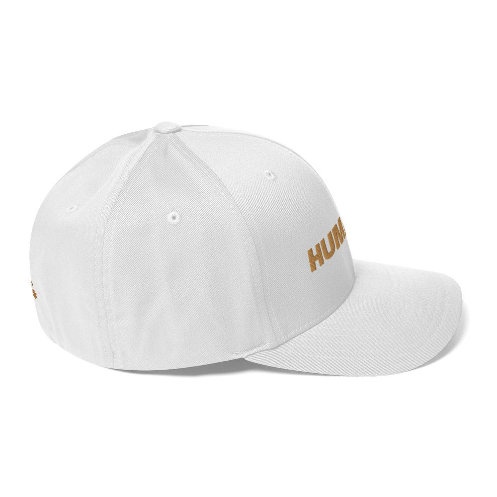 Humain+ - Casquette (Logo doré)