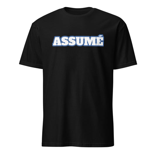 ASSUMÉ (bleu) - T-shirt (Homme)