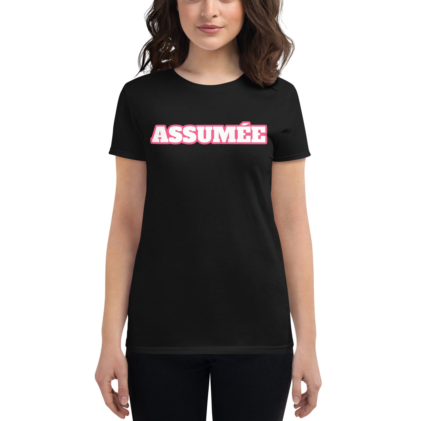 ASSUMÉE (rouge) - T-shirt (Femme)